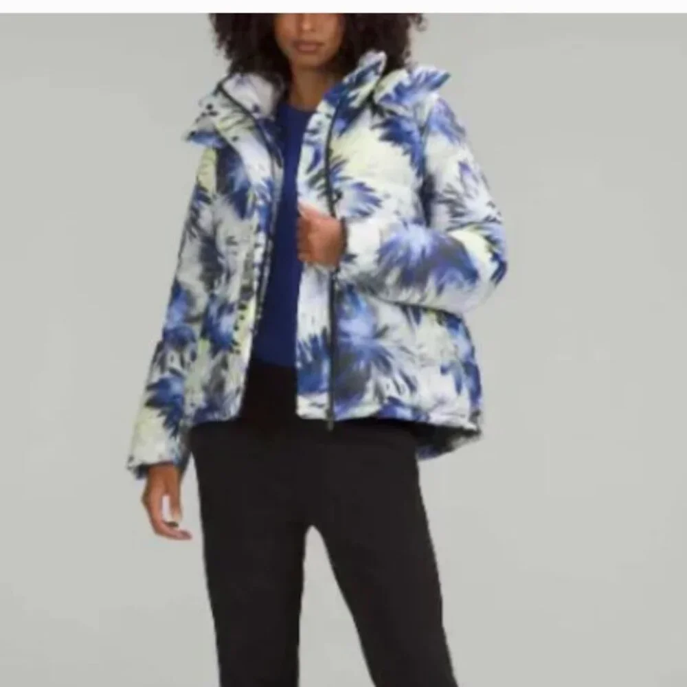 Lululemon Wunder Puff Jacket Chromatic Cloudscape Multi Size 6 - Picture 2 of 7